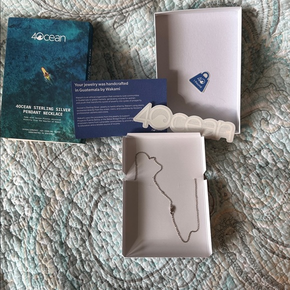 4Ocean Sterling Silver Pendant Necklace - Picture 4 of 5